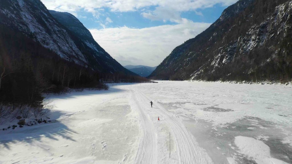Hautes_Gorges ski de fond viree valle glaces nordique charlevoix quebec ski de fond riviere