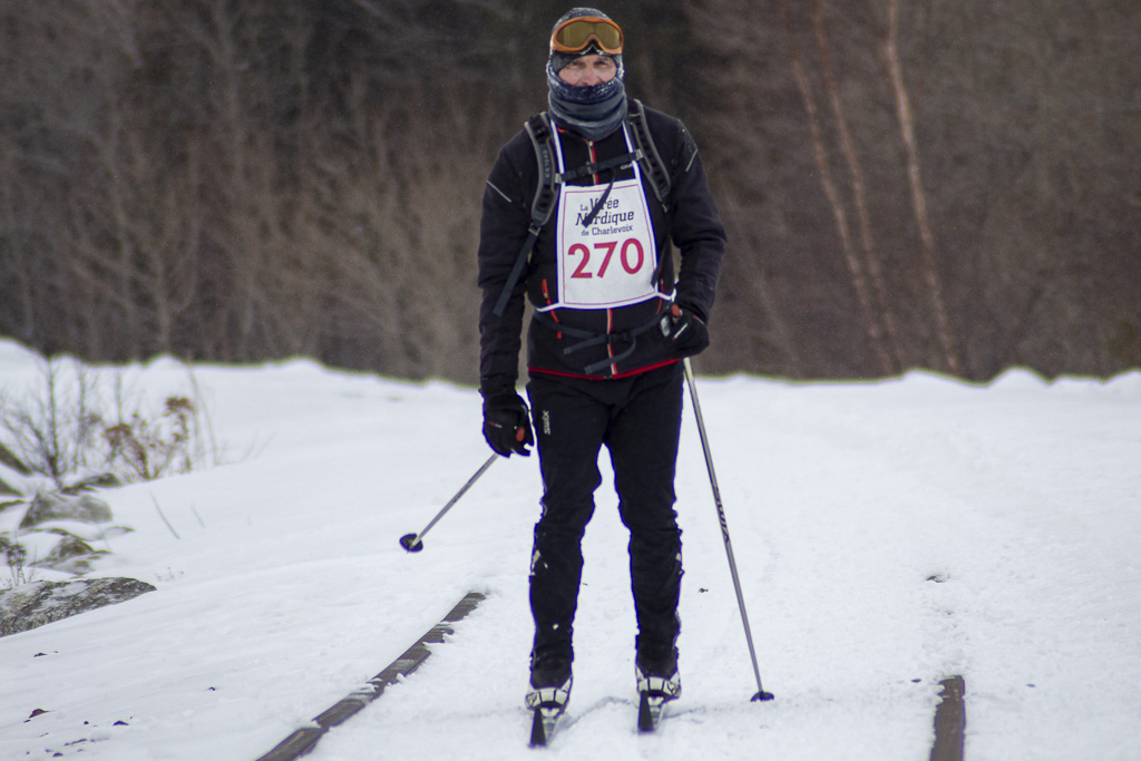 participant marathon de ski viree nordique charlevoix